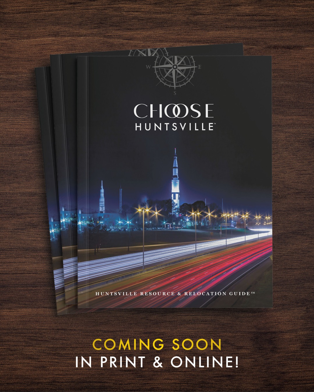 Calling all Huntsville locals and future residents! 🚀 Are you ready to explore the Rocket City? The first-ever Choose Huntsville® - Huntsville Resource and Relocation Guide® is now available! 🎉

Our helpful guide has everything you could want or need to know about our amazing city:

🍸 Favorite spots to eat, drink, shop, and play
🏠 Helpful details on each Huntsville neighborhood
📚 Primary, secondary, and higher education options
🥾 Huntsville’s best outdoor adventures
🎉 And SO much more!

Start your Huntsville adventure today! Be on the lookout for the Choose Huntsville® - Huntsville Resource and Relocation Guide® at retail locations across the city, and learn more on our website at the link below.

Out of town? DM us to order your copy! 📖