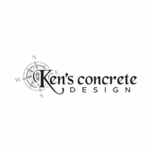 Ken's Concrete Design logo