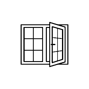 Windows and Doors Icon