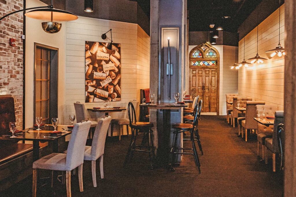 Purveyor restaurant interior