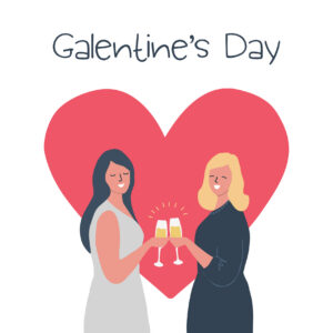 Galentine's Day Celebration at Vesper Sky Lounge