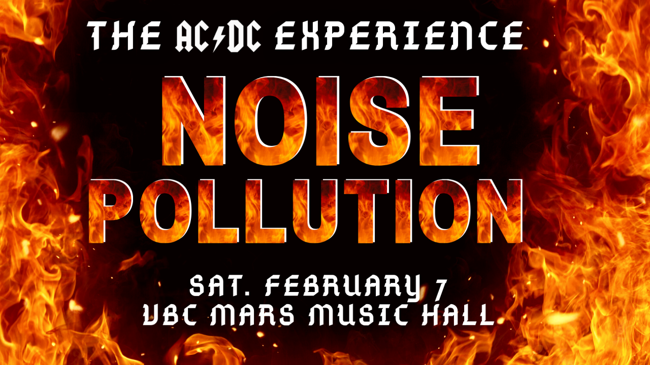 Noise pollution - UBC mars Music Hall