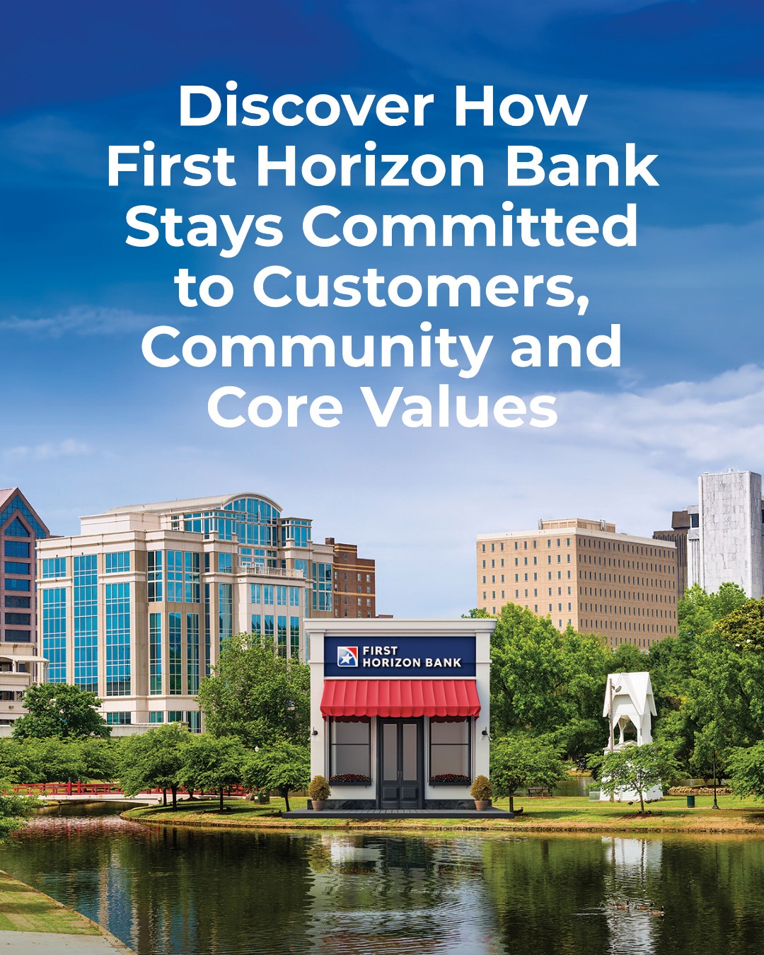 "Big bank muscle with small bank hustle." 🏦 That's how Market President Eric Sanders describes First Horizon's approach in Huntsville.

To learn more about how @first_horizon supports the Huntsville area through community involvement, local leadership, and 161 years of experience, head to our website at the link in our bio.