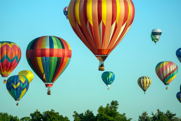 hot air balloon festival