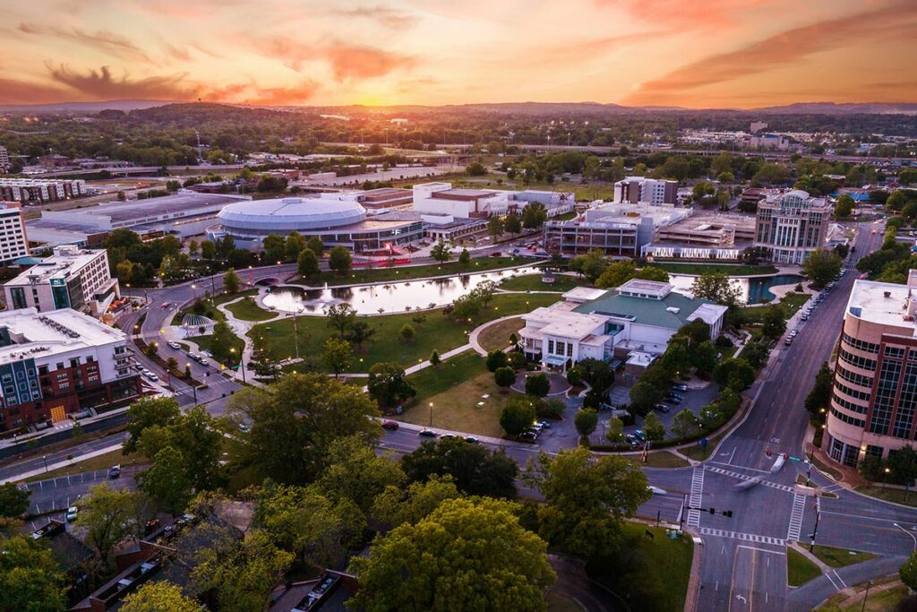 Hunstville, AL skyline