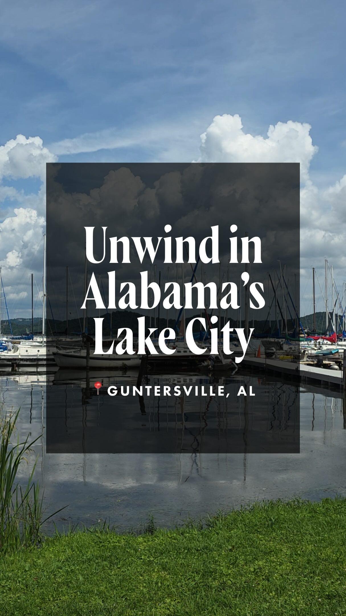 Surrounded by 69,000 acres of water, Alabama’s Lake City offers a laid-back waterfront destination. Guntersville is only 45 minutes from downtown Huntsville, and captures a blend of historic and Southern charm. Whether you spend time on the water at Lake Guntersville, City Harbor, or check out historic downtown, Guntersville has something for everyone!
