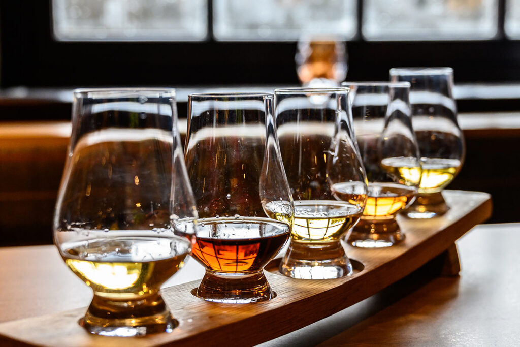 whiskey tasting event