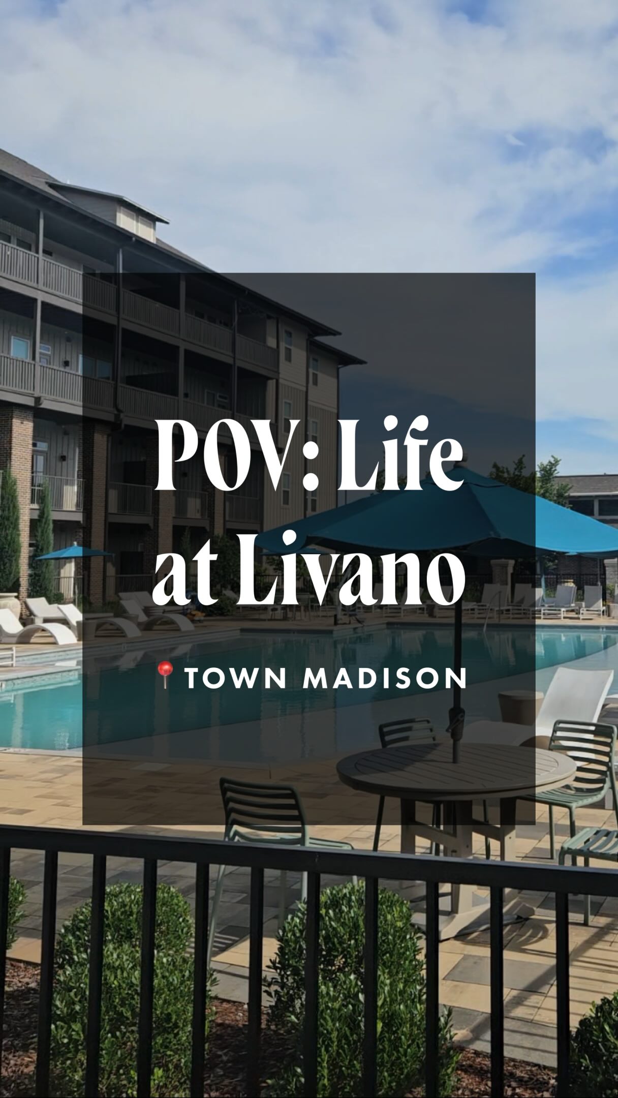 Beautiful views among one of Madison’s most luxurious apartments and townhomes. ☀️ Experience the elevated lifestyle you deserve @livanotownmadison.