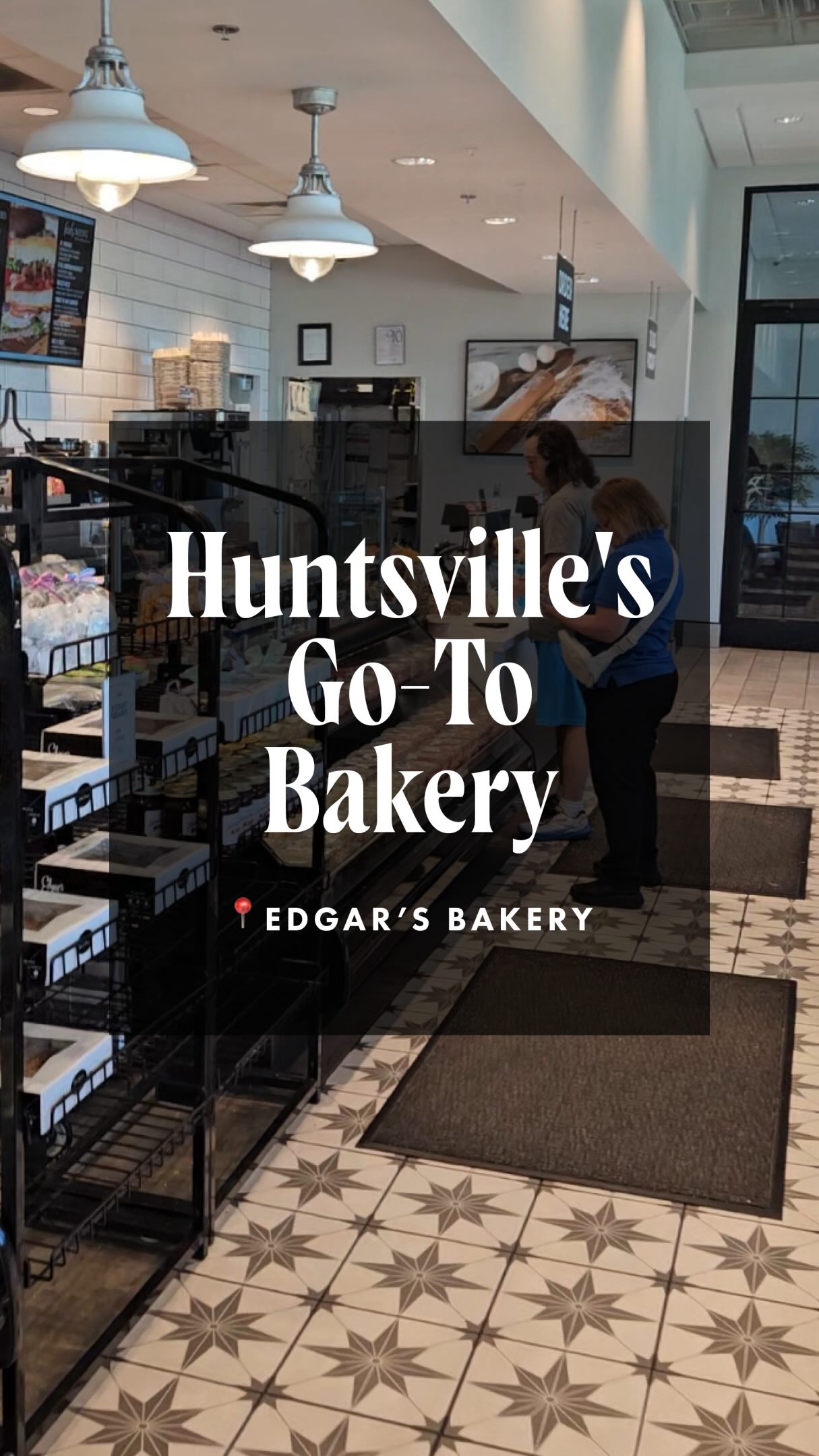 Check out @edgarsbakery in Huntsville for delicious breakfast, lunch, pastries, cakes, & more!