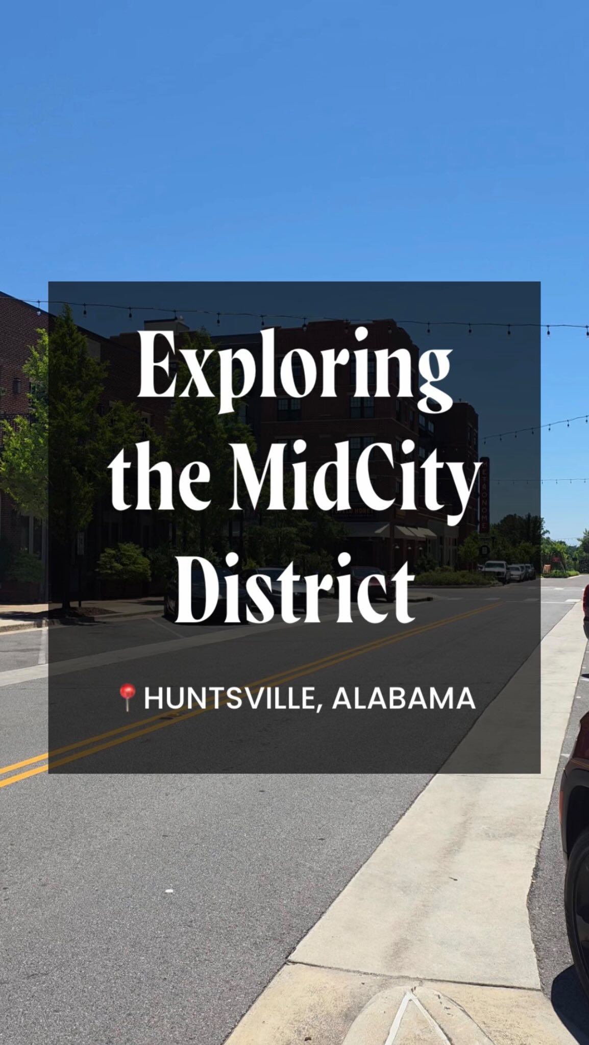From restaurants to relaxation and everything in between, the MidCity District of Huntsville has so much to offer. Send this to someone looking to move to Huntsville to make sure MidCity is on their radar! 🏡