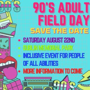 90s Adults Field Day Graphic