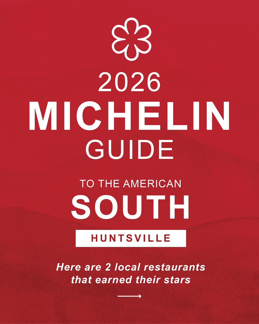 Rocket City’s culinary scene is earning national attention! 🍽️ @saltssmokehouse and @purveyorhuntsville were recognized in the 2026 MICHELIN Guide to the American South, shining a spotlight on the creative chefs and dining destinations putting North Alabama on the culinary map.